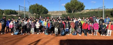 Imagen Éxito de participación en la Concentración Escolar de Tenis organizada por la Diputación de Segovia