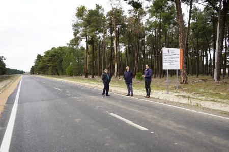 Imagen La Diputación de Segovia invierte medio millón de euros en dos tramos de carreteras provinciales entre Frumales y Moraleja de Cuéllar y...